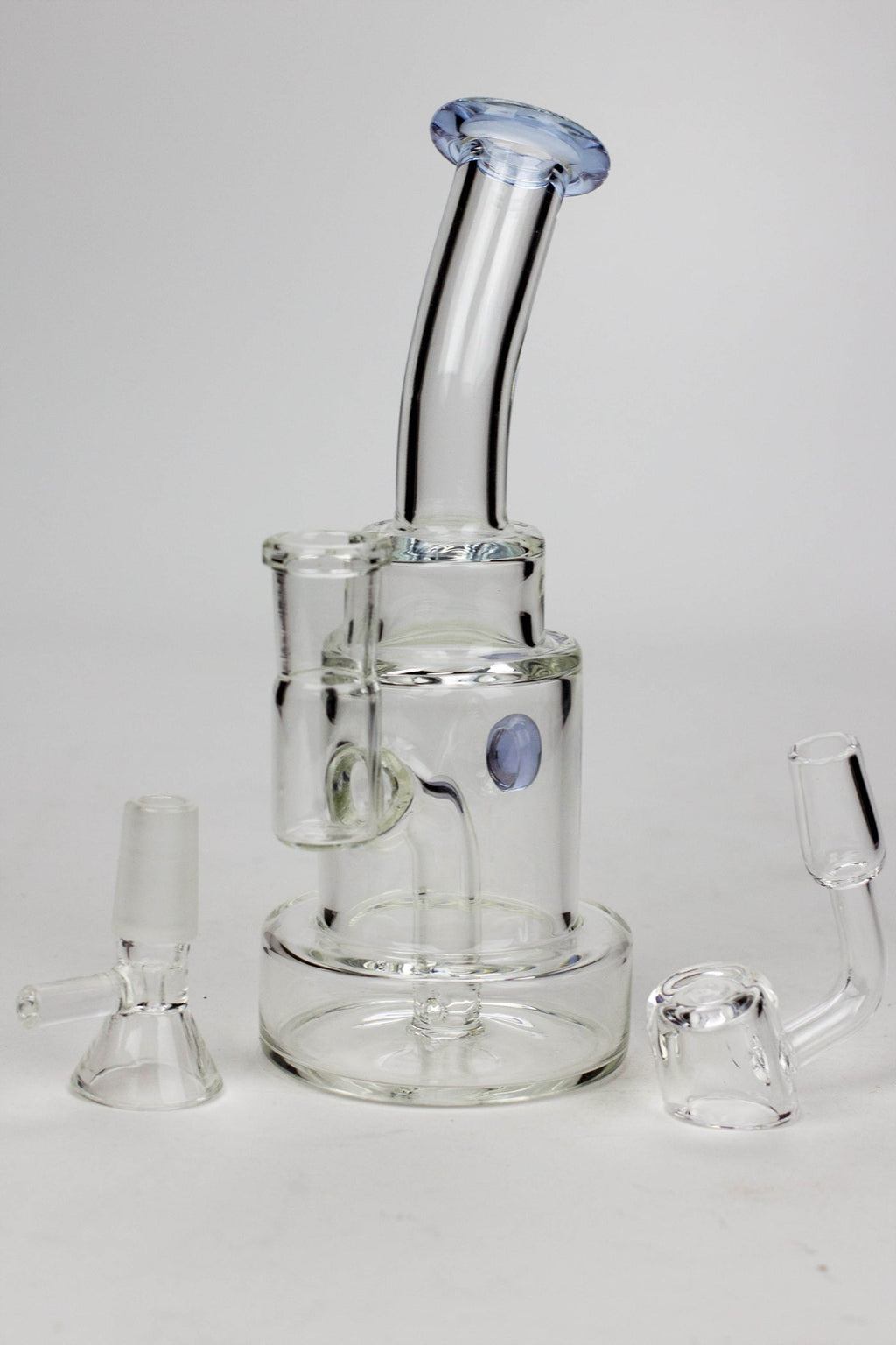 6.5" 2-in-1 fixed 3 hole diffuser bubbler