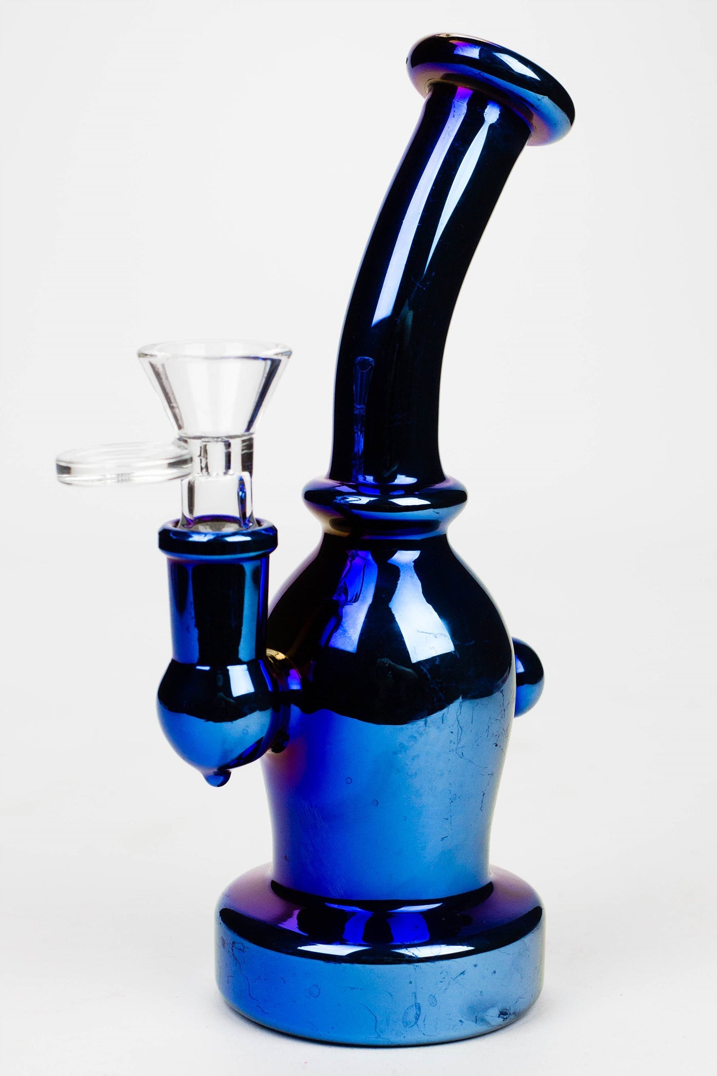 6.5" fixed 3 hole diffuser Metallic tinted bubbler