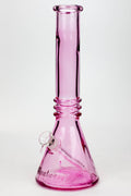 12" Blueberry colored soft glass water bong ( HX4003 )