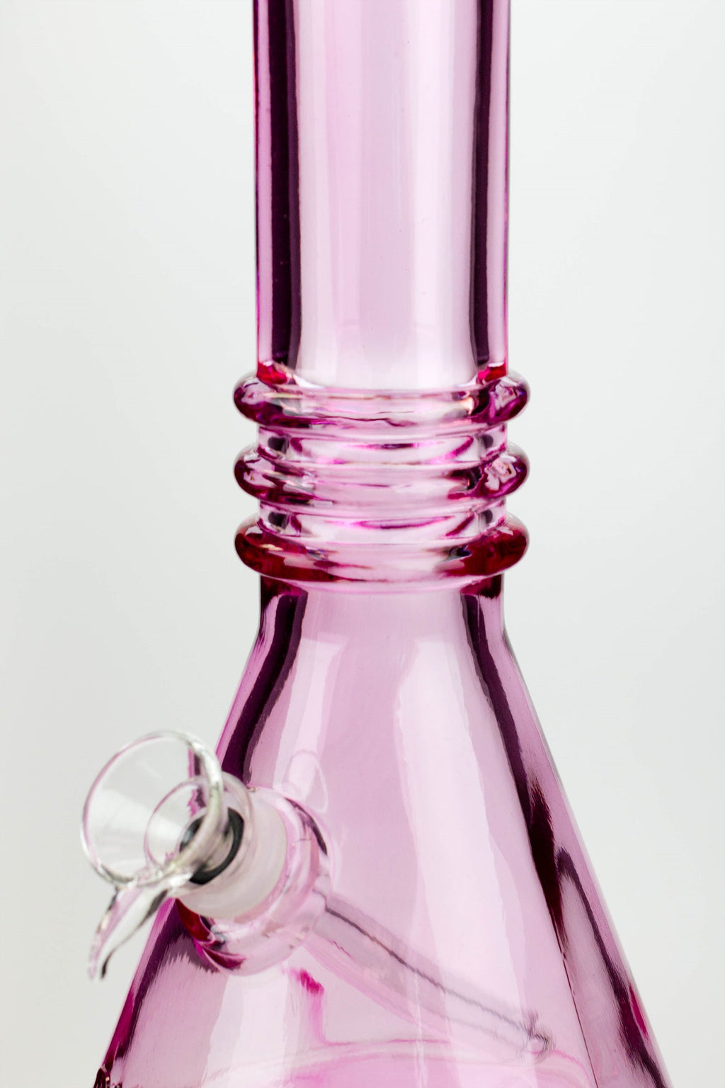 12" Blueberry colored soft glass water bong ( HX4003 )