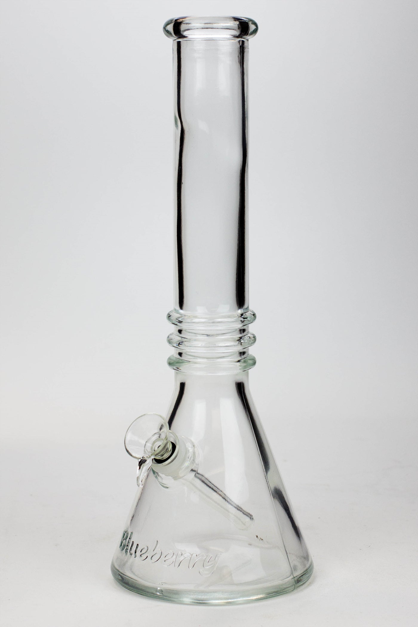 12" Blueberry colored soft glass water bong ( HX4003 )