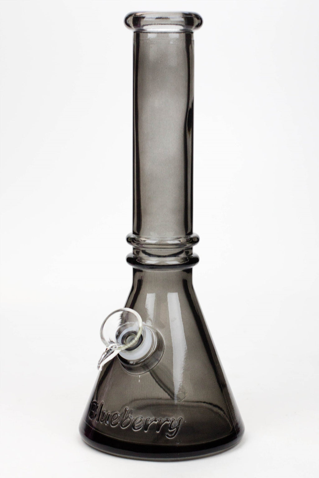 10" Blueberry colored soft glass water bong ( HX4002 )