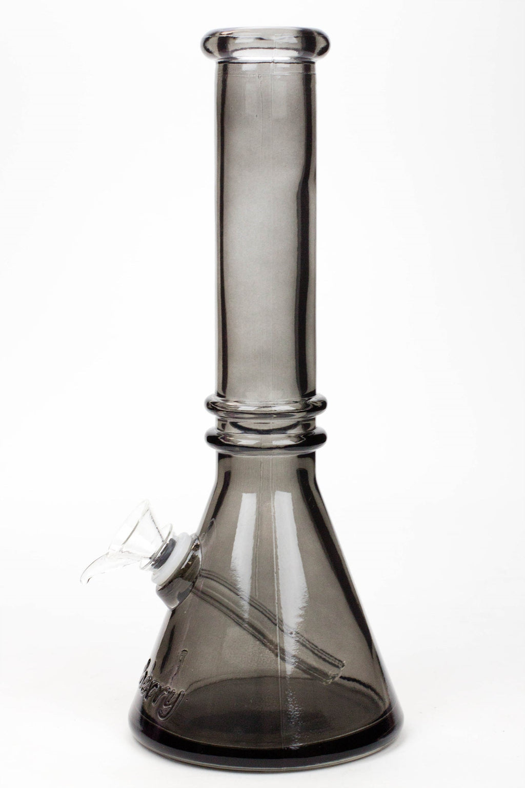 10" Blueberry colored soft glass water bong ( HX4002 )