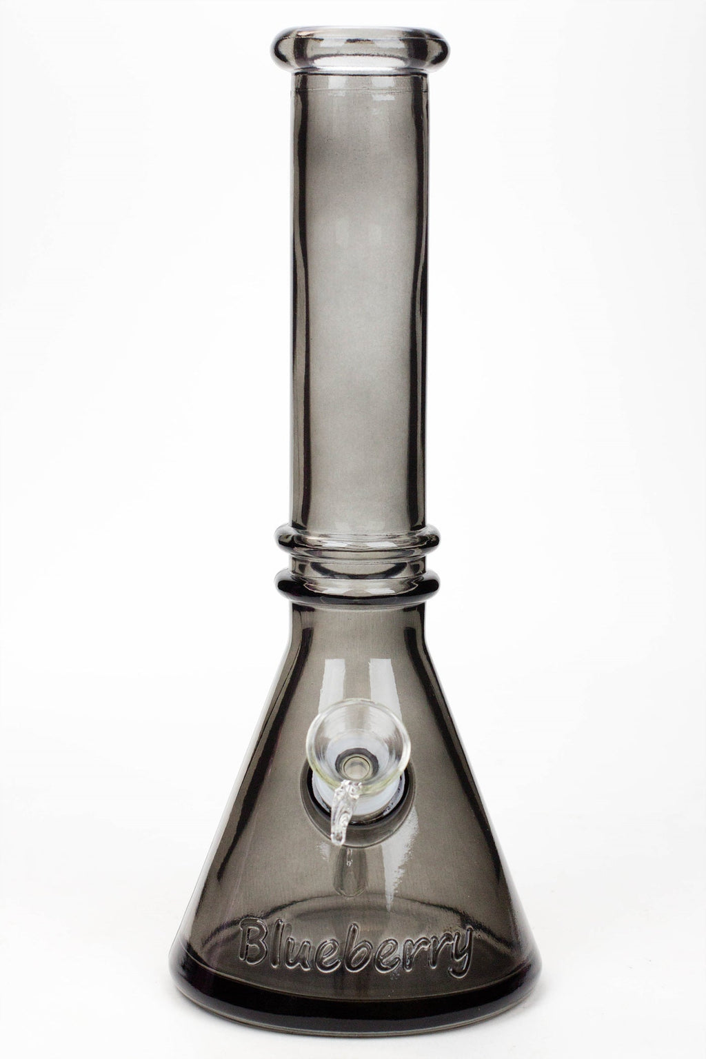 10" Blueberry colored soft glass water bong ( HX4002 )