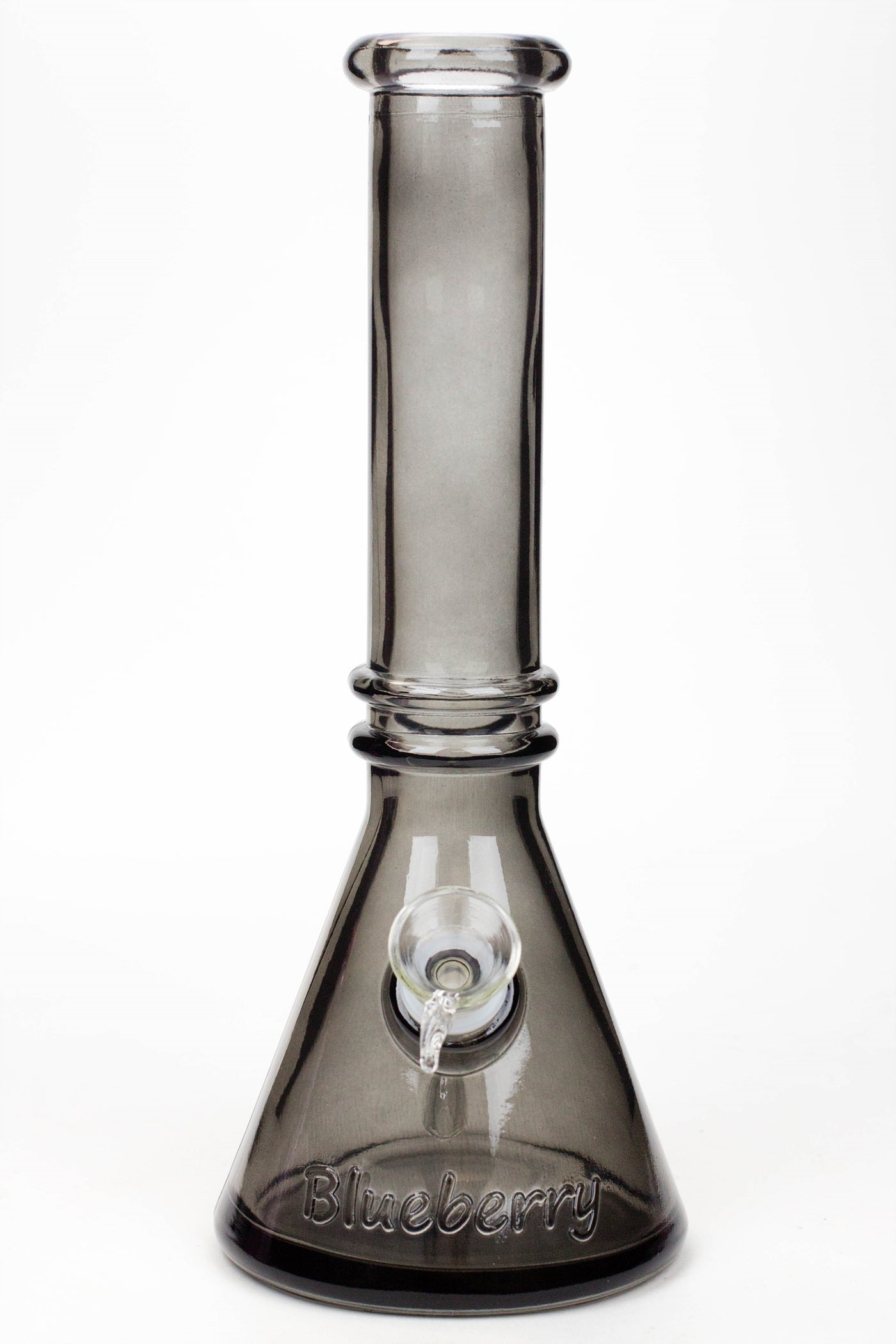 10" Blueberry colored soft glass water bong ( HX4002 )
