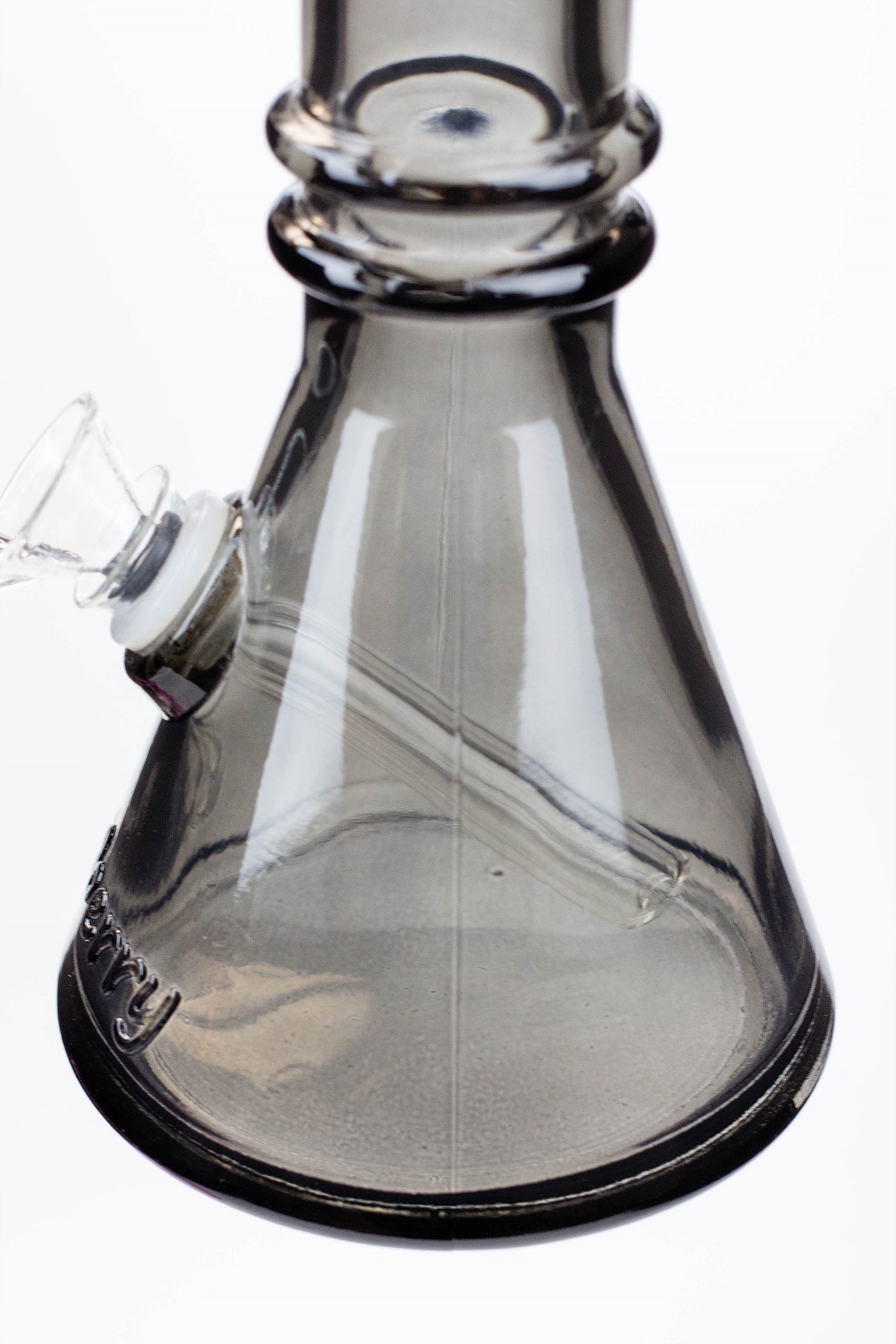 10" Blueberry colored soft glass water bong ( HX4002 )