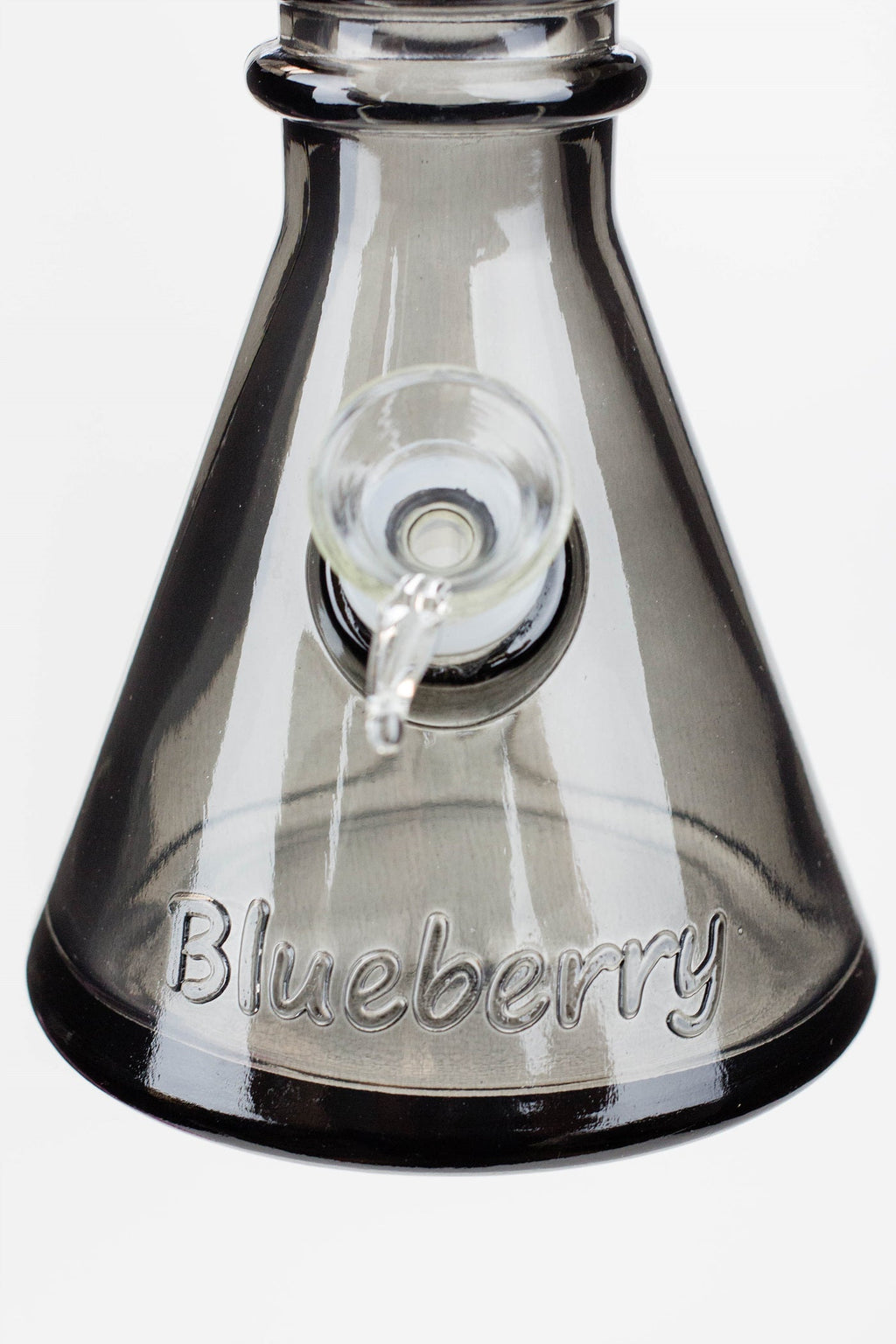 10" Blueberry colored soft glass water bong ( HX4002 )