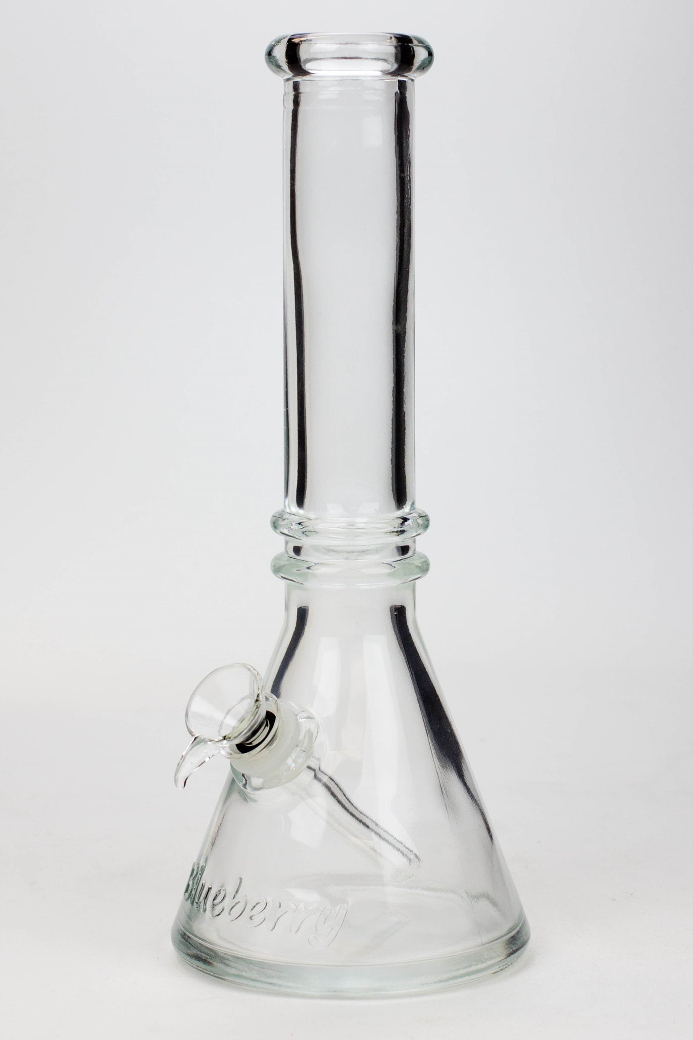 10" Blueberry colored soft glass water bong ( HX4002 )