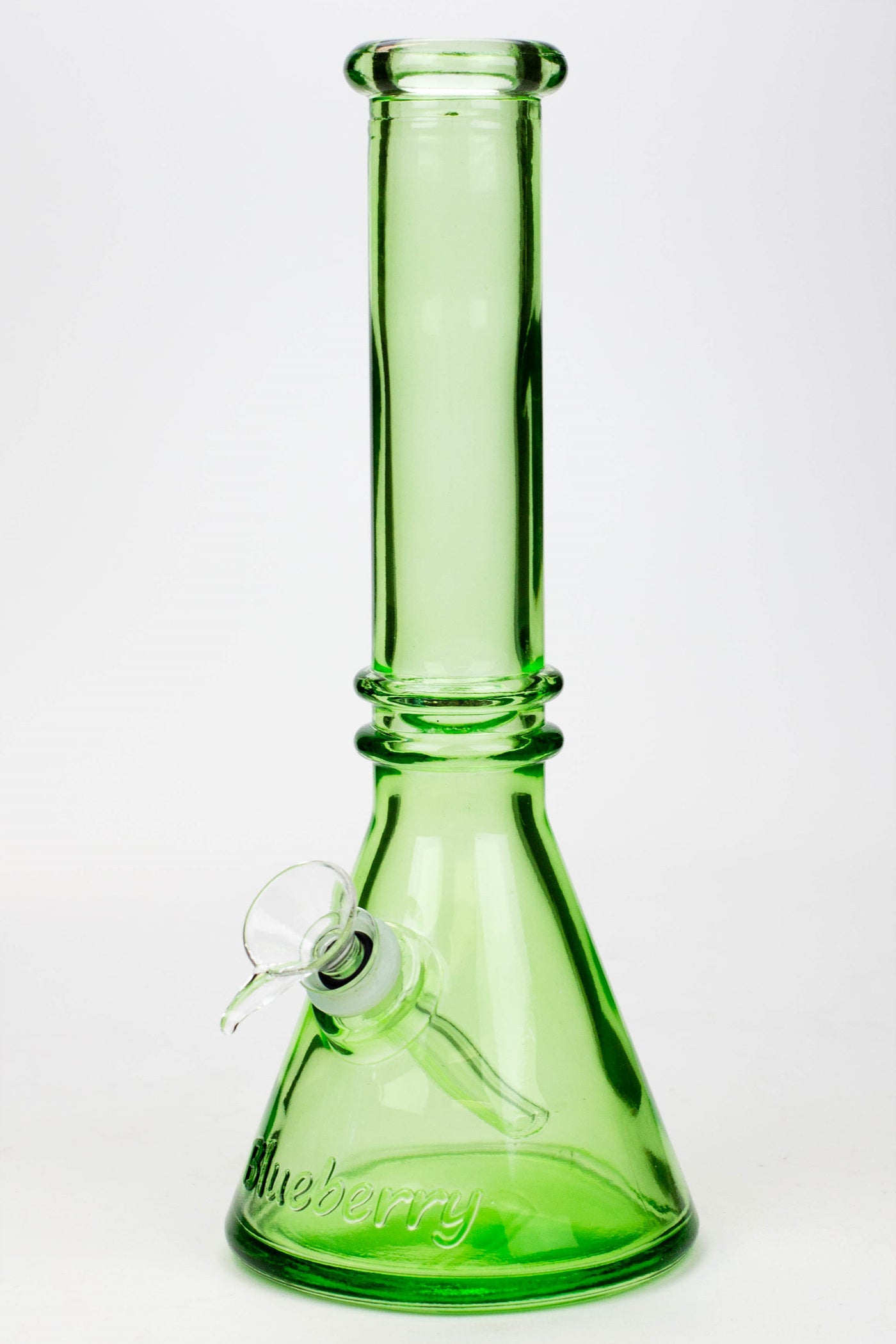 10" Blueberry colored soft glass water bong ( HX4002 )