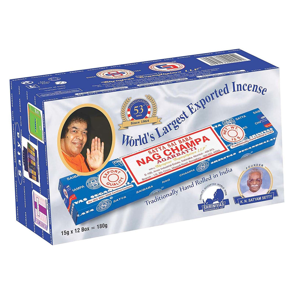 Nag Champa Agarbatti 15g Box of 12