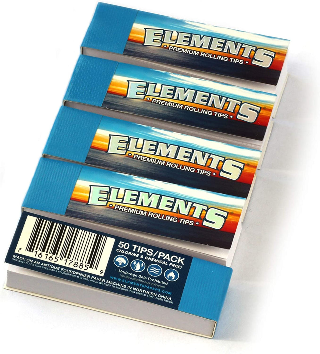 Elements Premium Rolling Tips box of 50