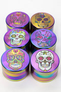 4 parts Skull rainbow grinder Box of 6