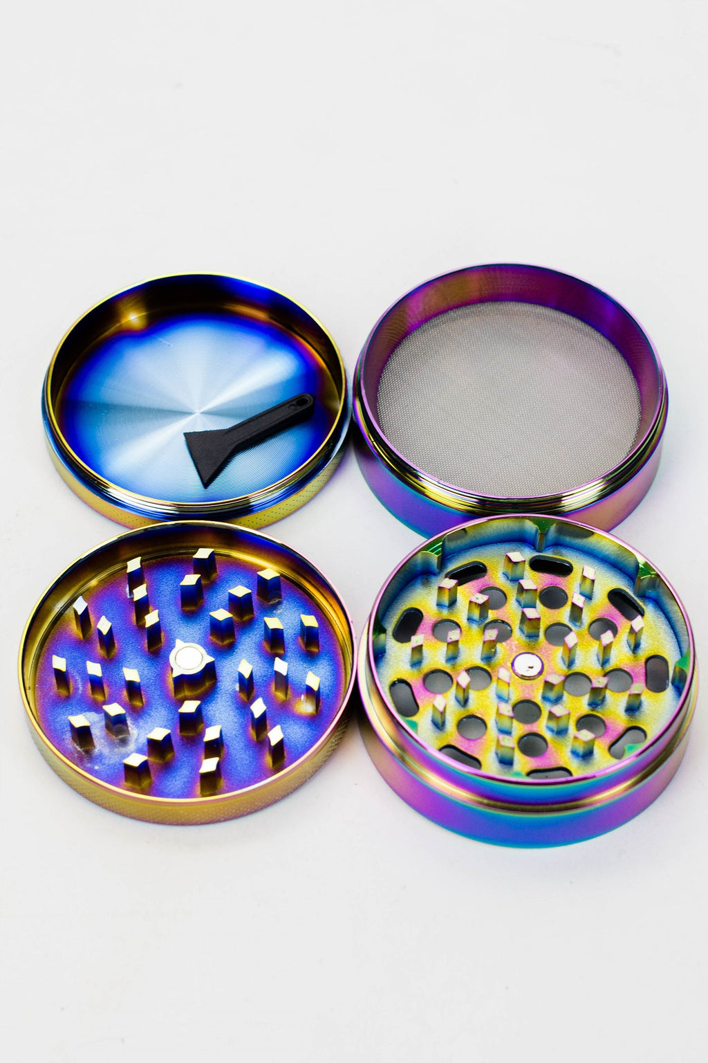4 parts Skull rainbow grinder Box of 6