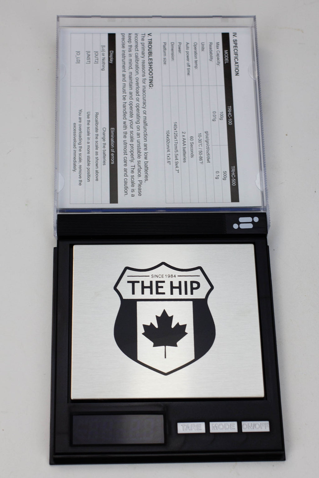 INFYNITI  The Tragically HIP TRHCO 100  scale