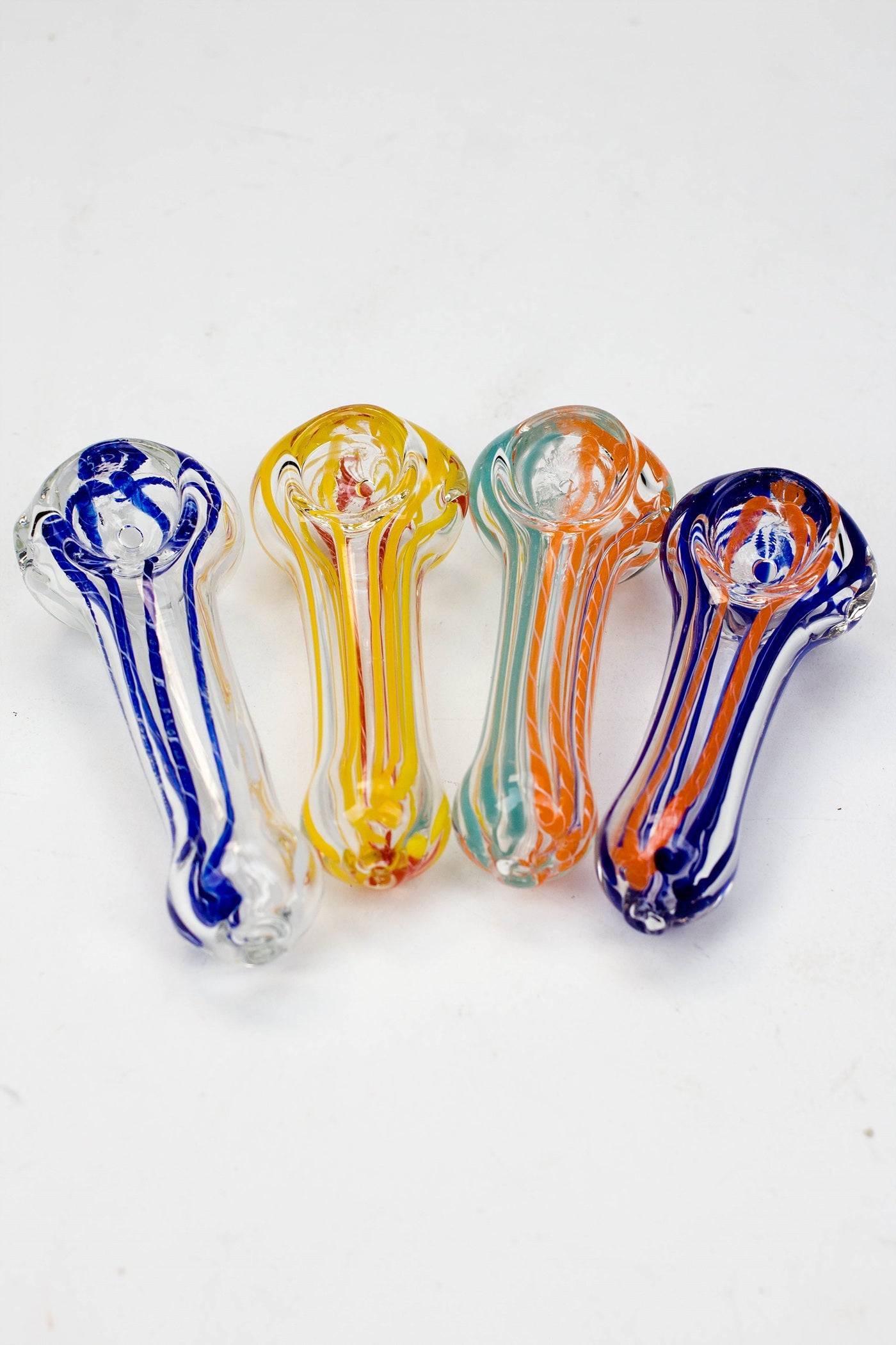 3" Soft glass hand pipe Jar of 50