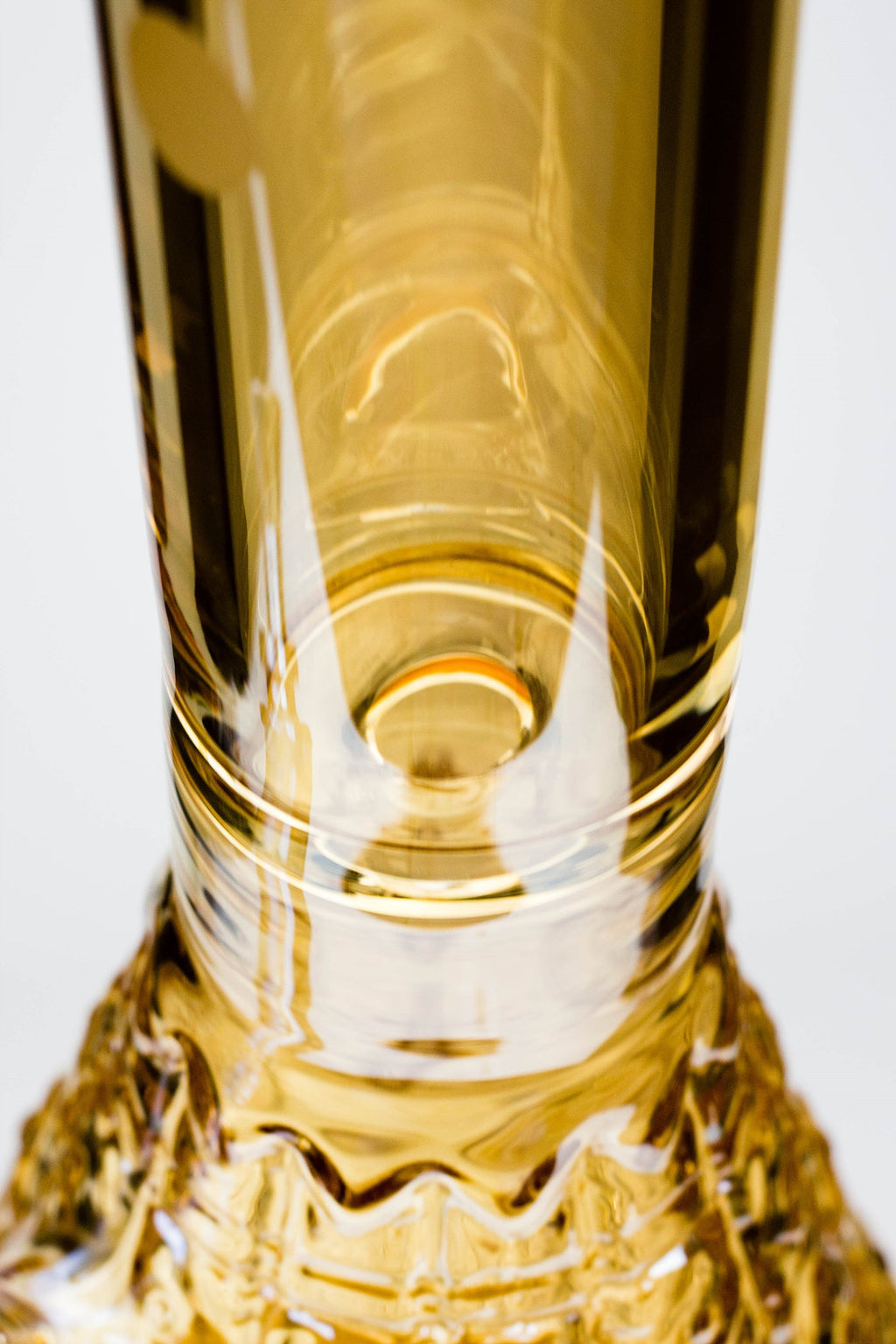 14" Infyniti embossed diamond beaker 7 mm glass bong