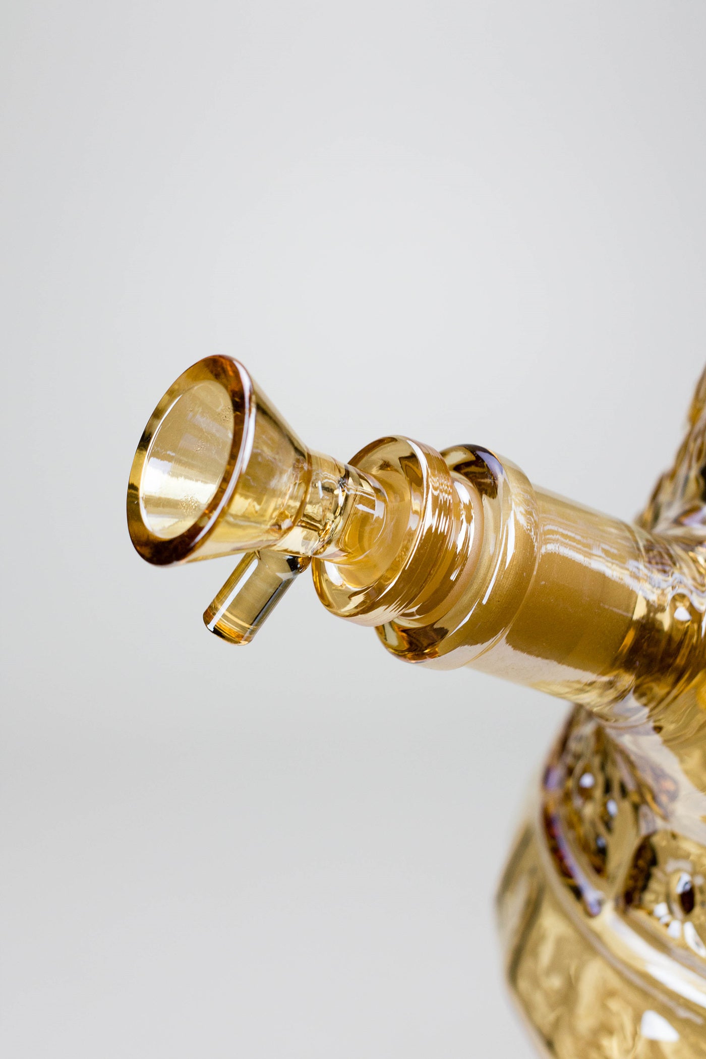 14" Infyniti embossed diamond beaker 7 mm glass bong