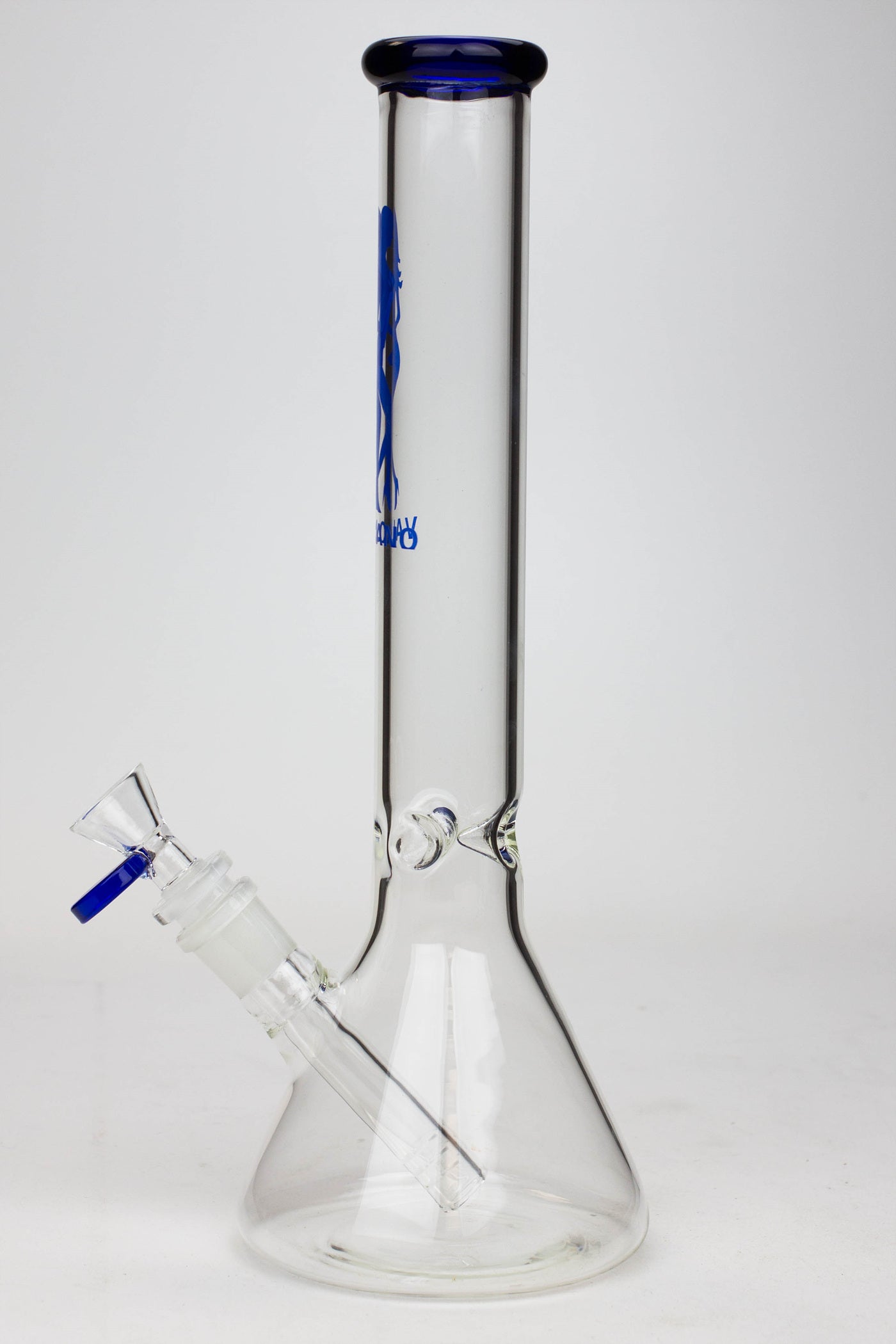 11.5" Valcano beaker glass water bong