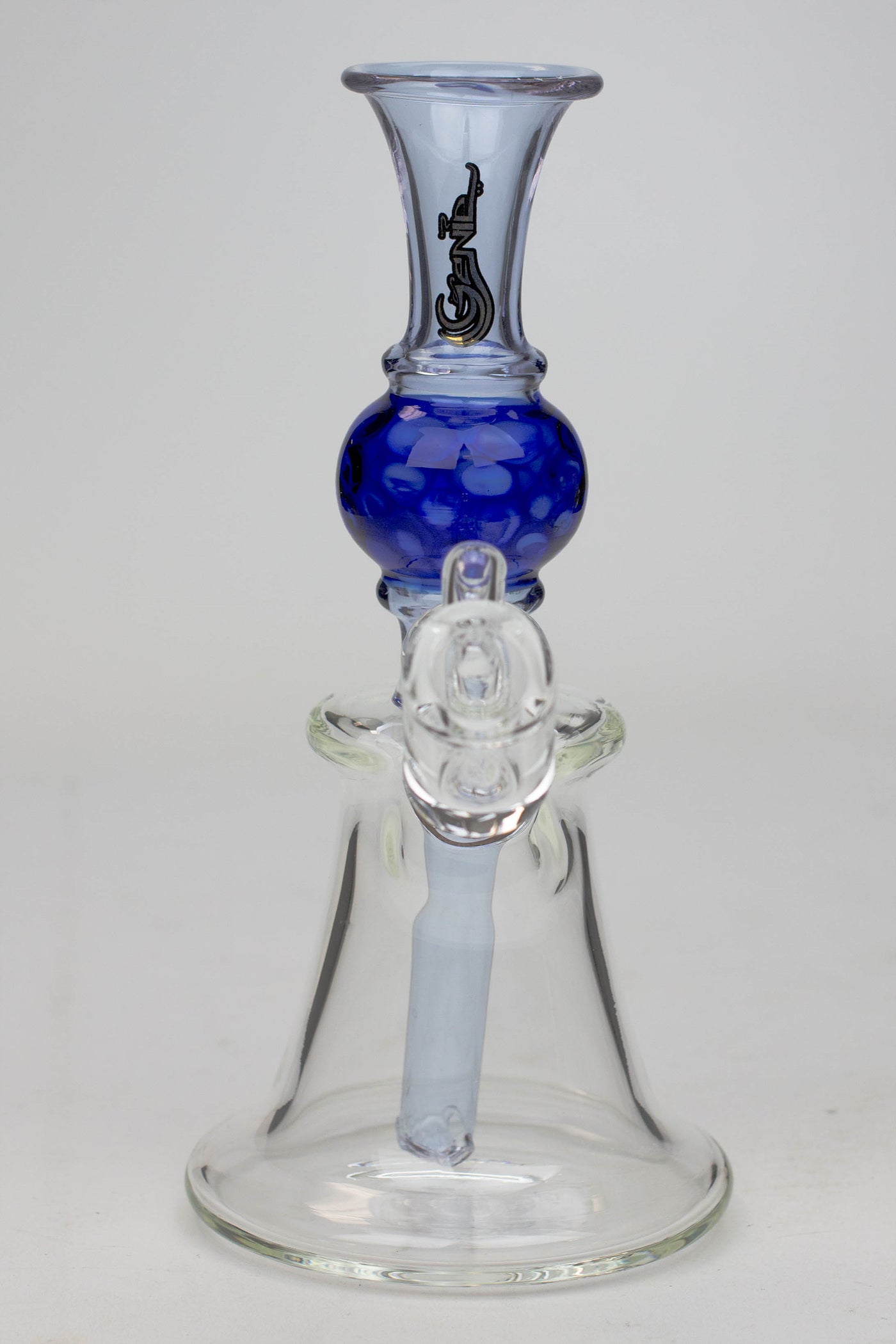 7" Genie hand bell fixed stem dab rig