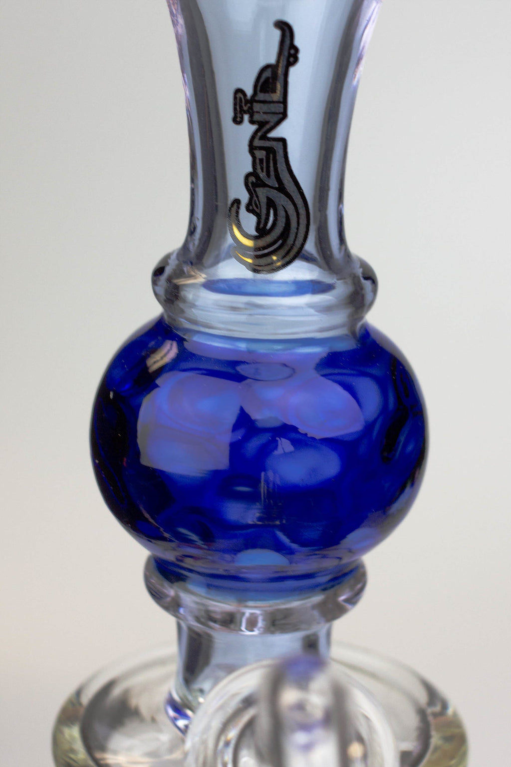 7" Genie hand bell fixed stem dab rig