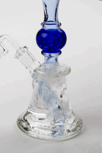 7" Genie hand bell fixed stem dab rig