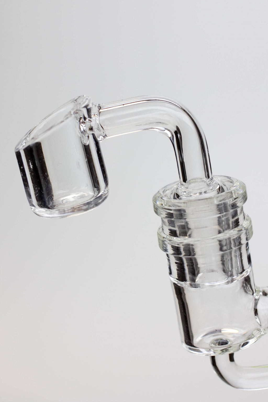 6" Genie Double glass recycle rig with shower head diffuser