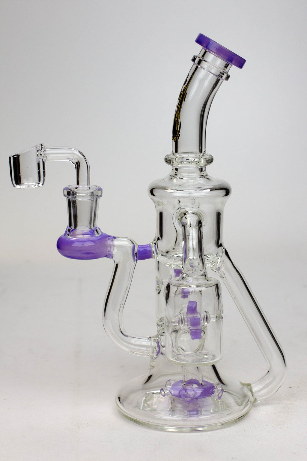 8.5" Genie twin turbine recycler dab rig