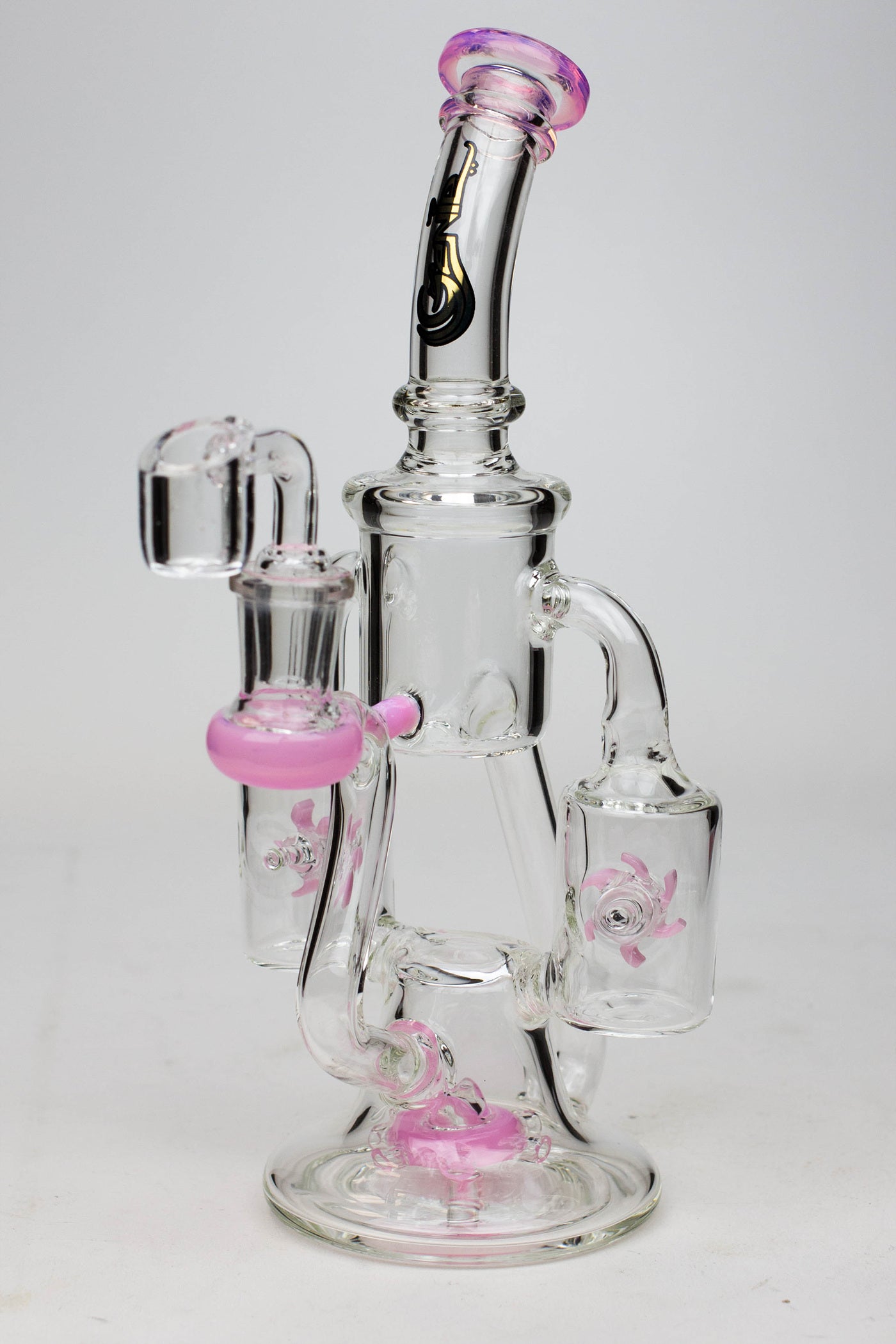 8.5" Genie twin turbine recycler dab rig