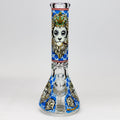 14" Hash King Glow in the dark 9 mm glass bong