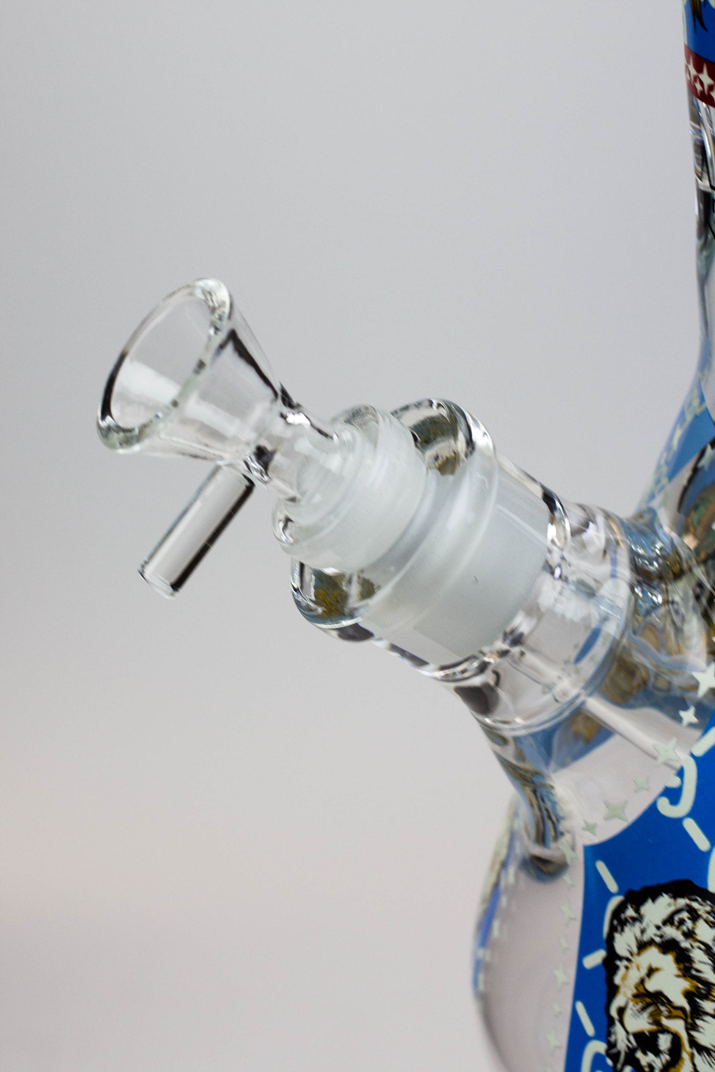 14" Hash King Glow in the dark 9 mm glass bong