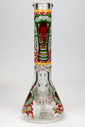14" King Cobra Glow in the dark 9 mm glass bong