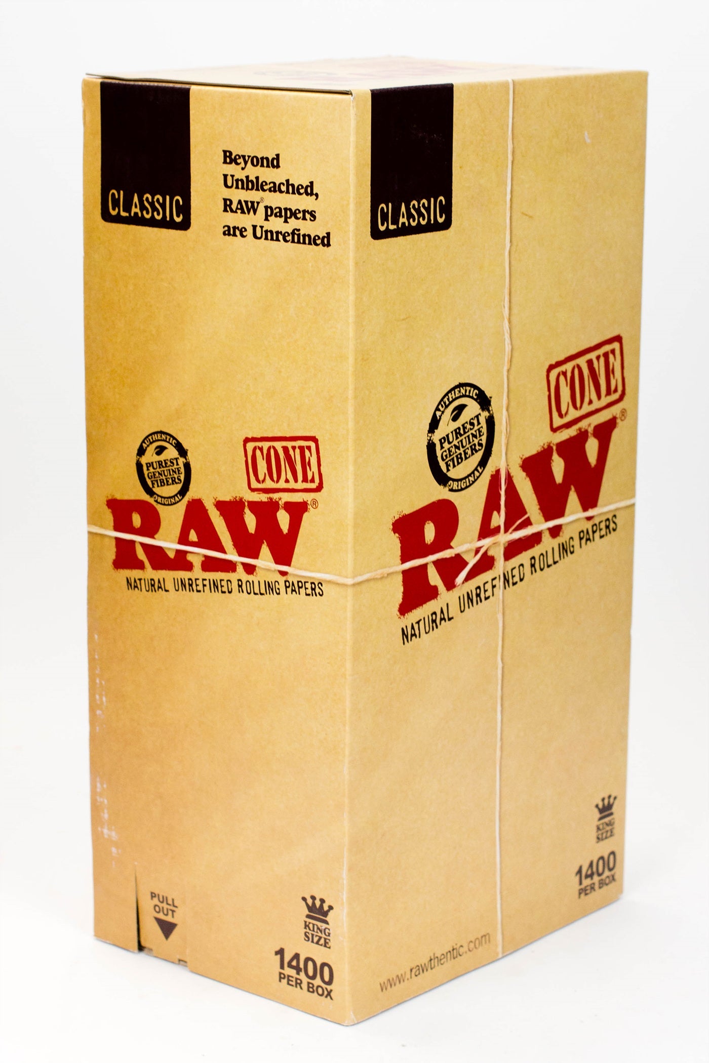Raw cone bulk 1400 King Size