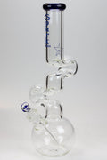 16" Spark 7mm Zig-zag glass bong