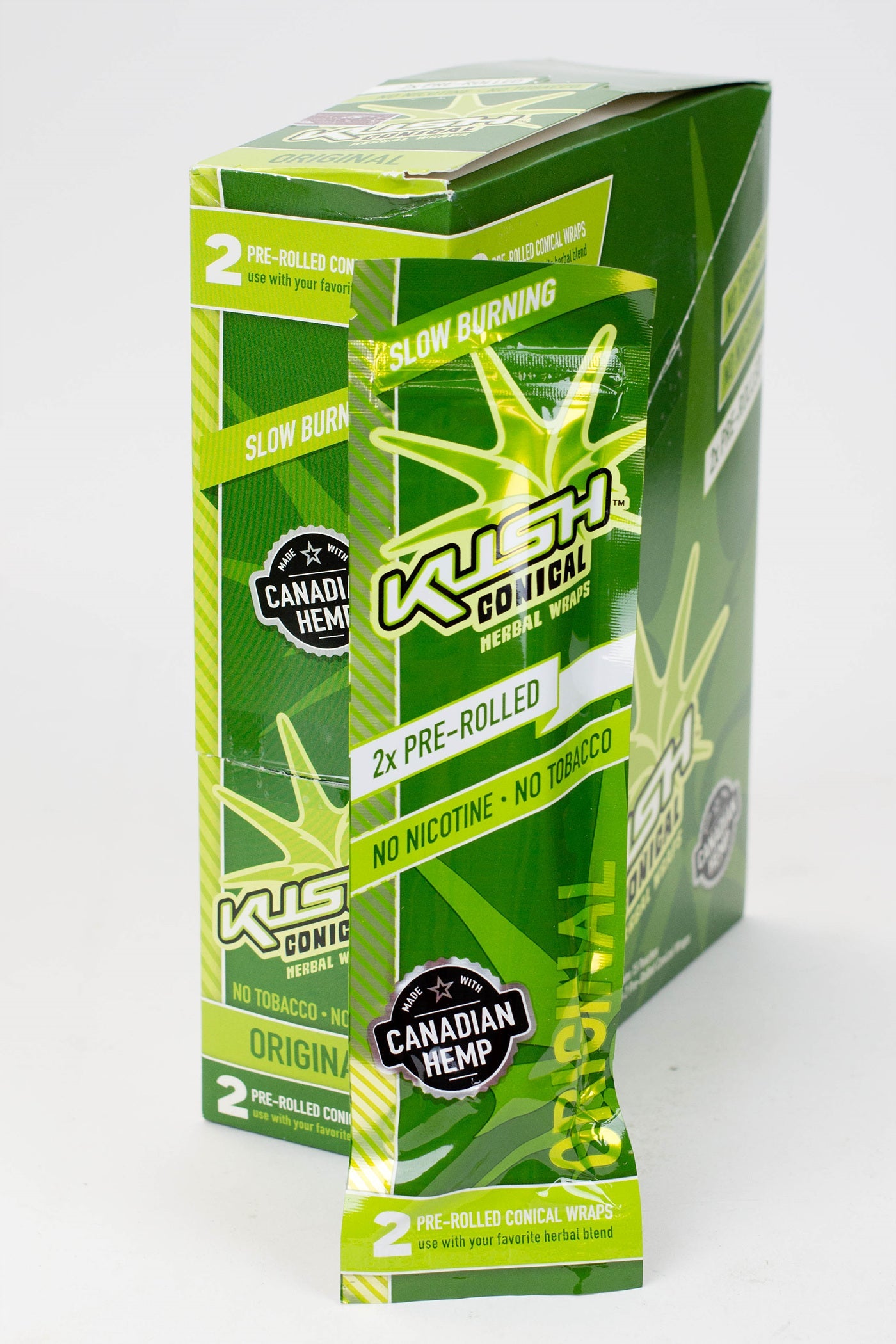 KUSH® CONICAL HERBAL WRAPS