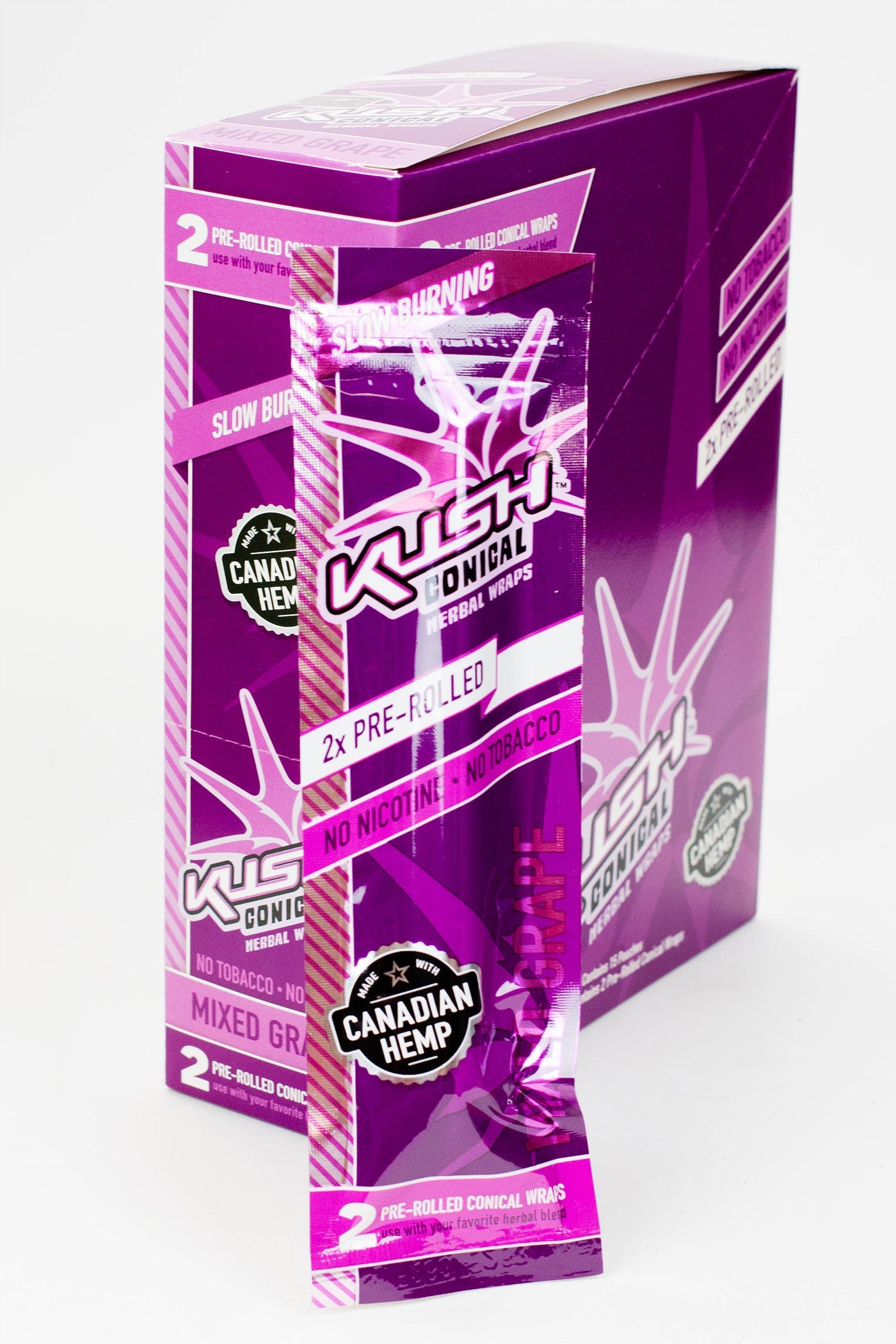 KUSH® CONICAL HERBAL WRAPS