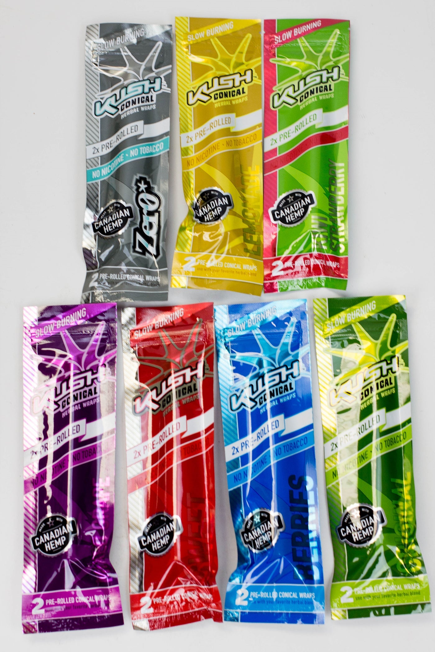KUSH® CONICAL HERBAL WRAPS