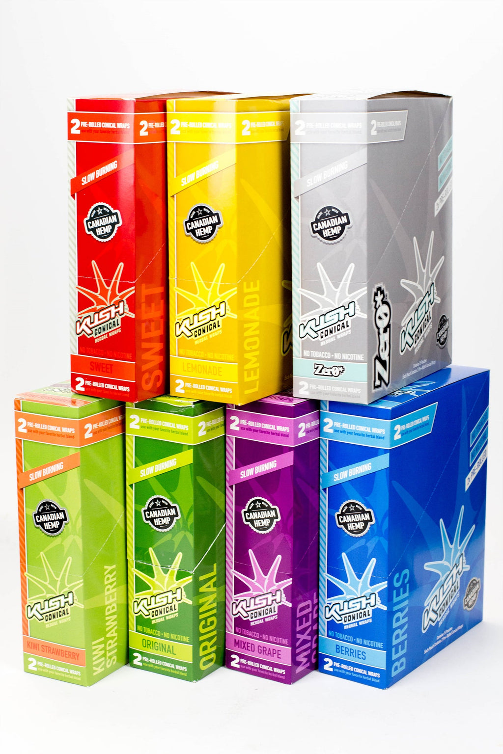 KUSH® CONICAL HERBAL WRAPS