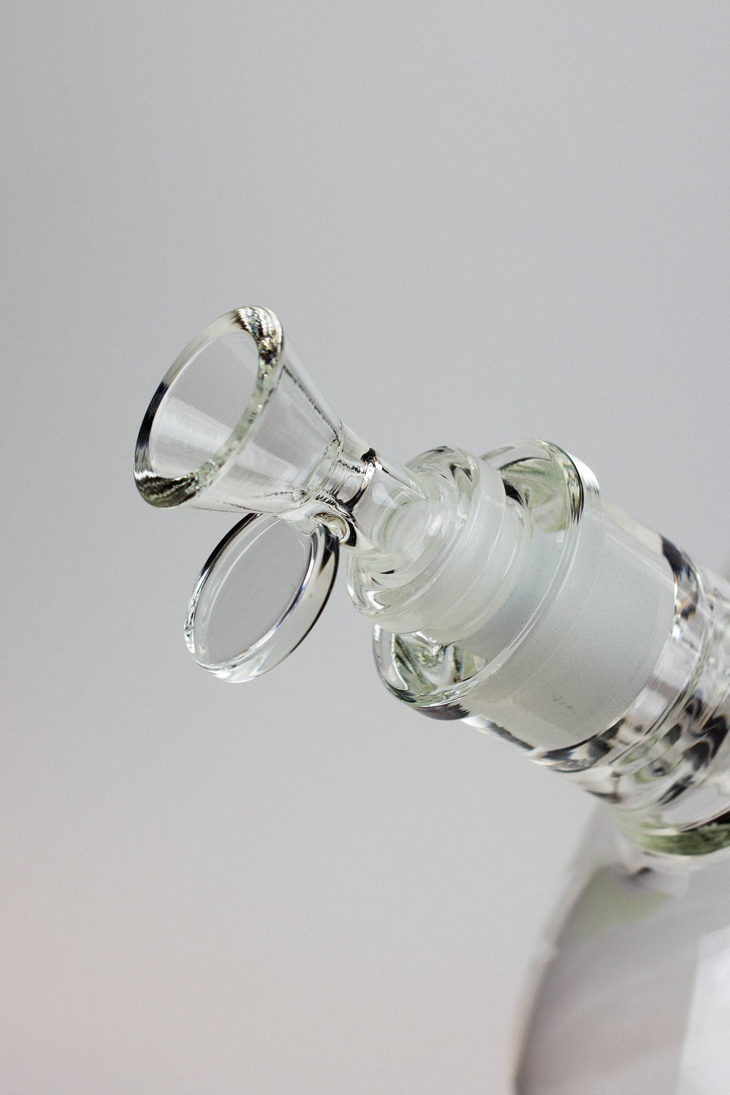 14" Infyniti Leaf Glow in the dark 7 mm glass bong ( GP1654 )