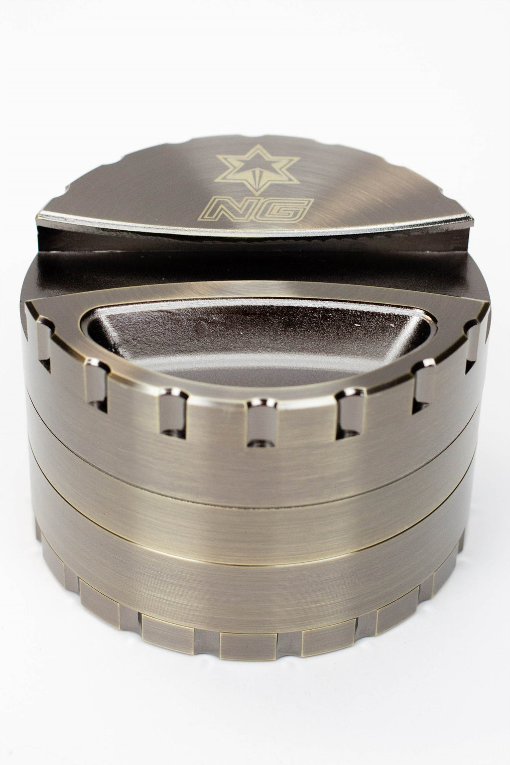 NG 4-Piece Large Gunsteel Grinder ( XH8000 )