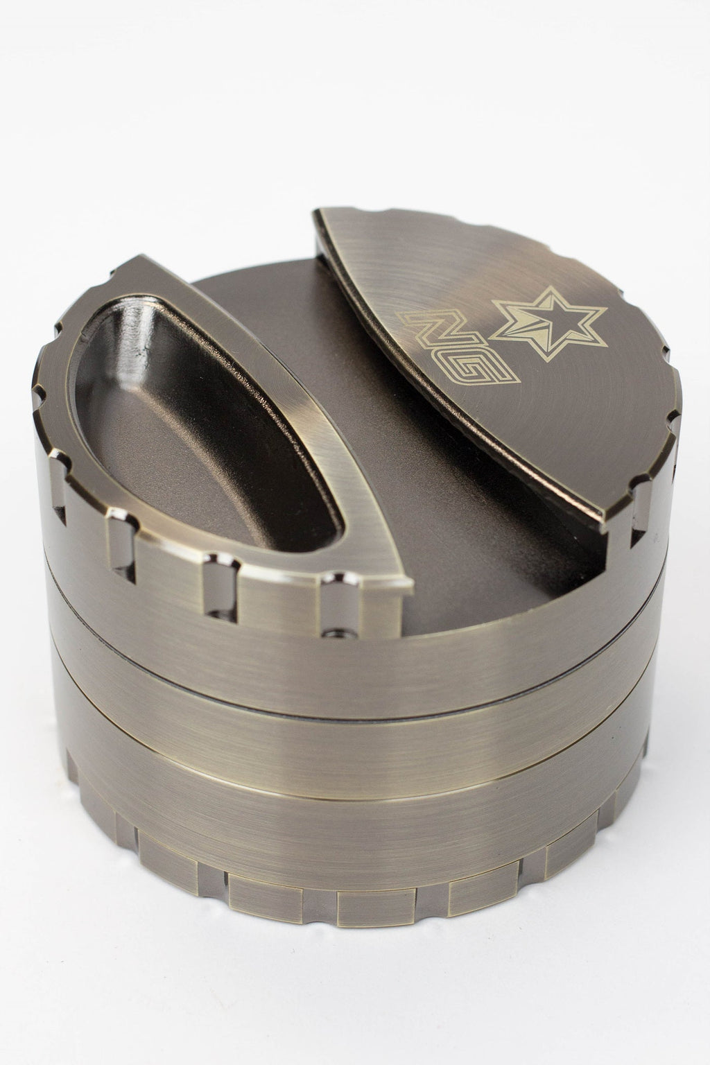 NG 4-Piece Large Gunsteel Grinder ( XH8000 )
