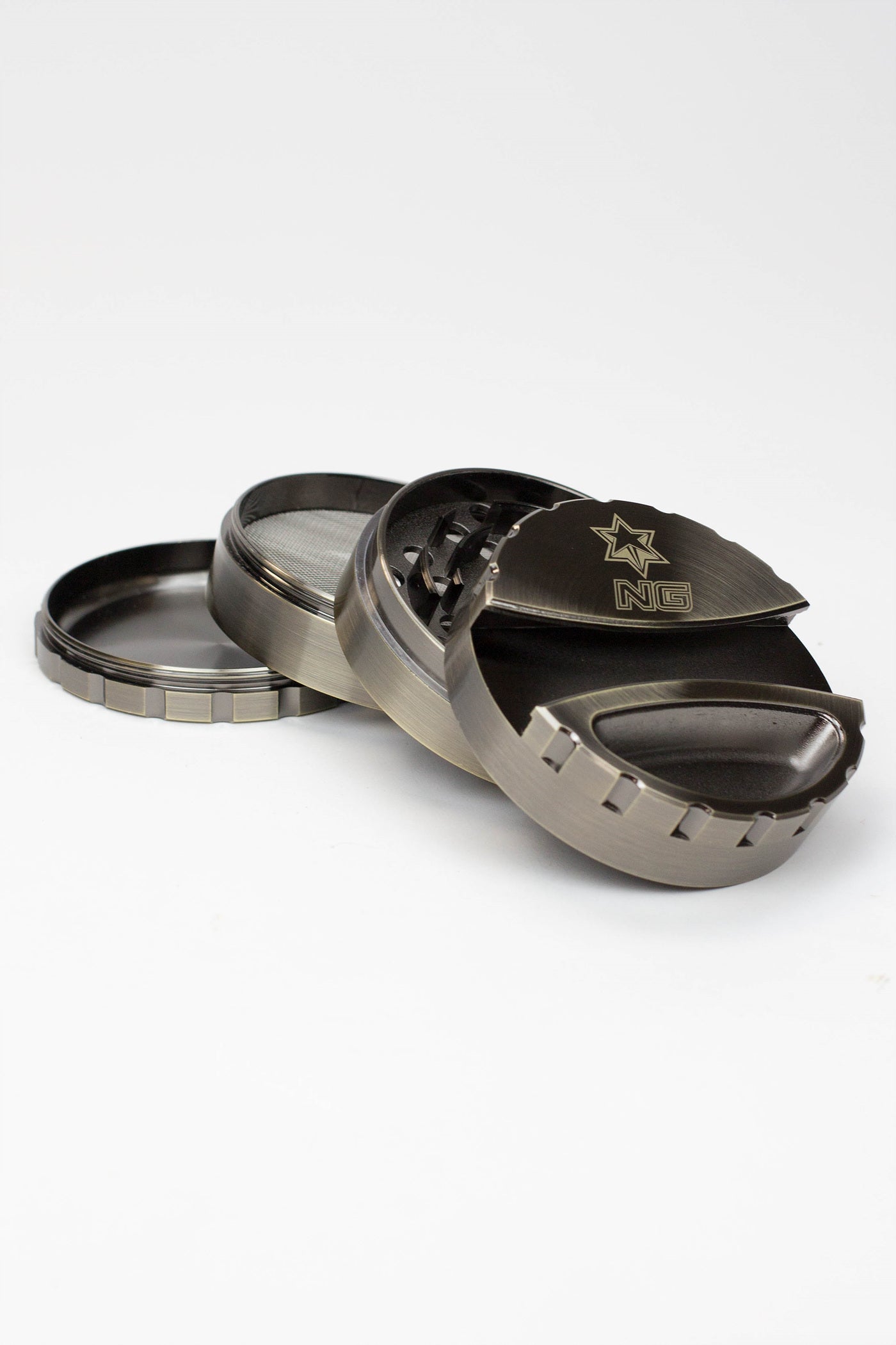 NG 4-Piece Large Gunsteel Grinder ( XH8000 )