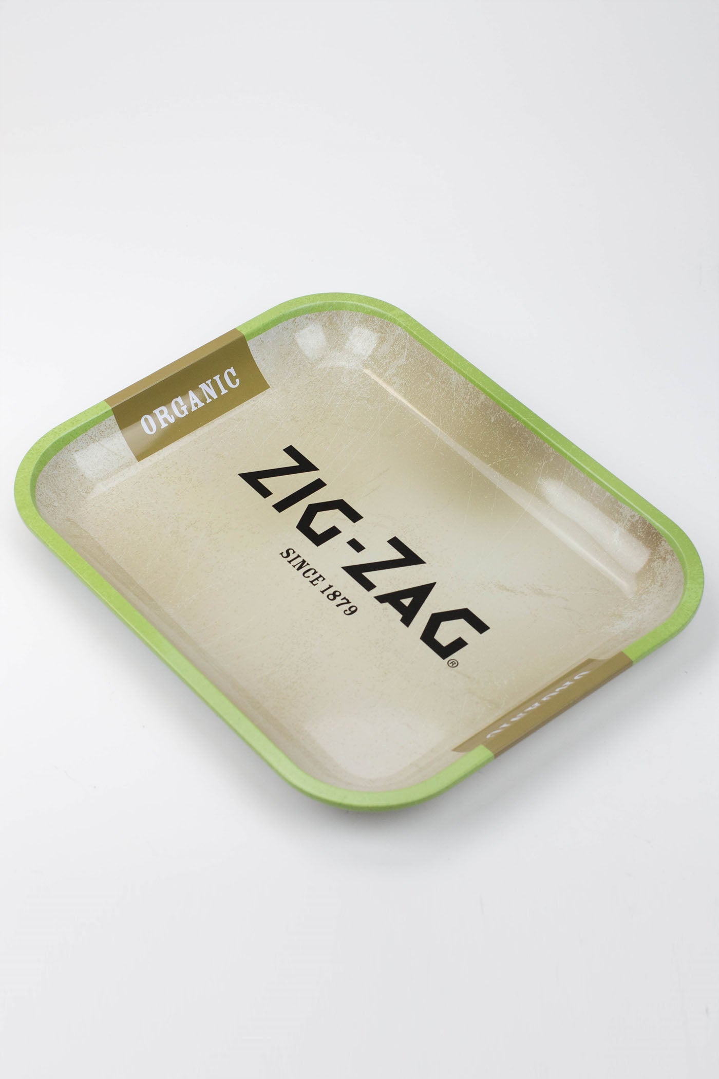 Zig-Zag Metal Rolling Tray - Large
