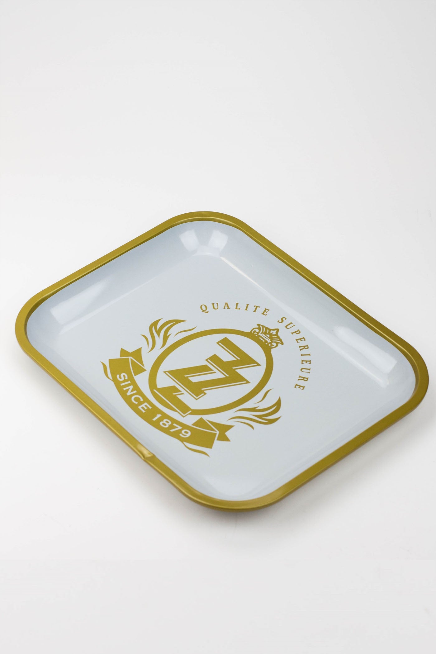 Zig-Zag Metal Rolling Tray - Large