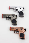 Triple flame Pistol Torch lighter Display of 16