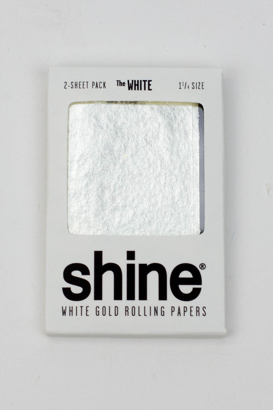 Shine White Gold 2-sheet Rolling paper