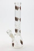 11.5" single dome percolator glass water bong