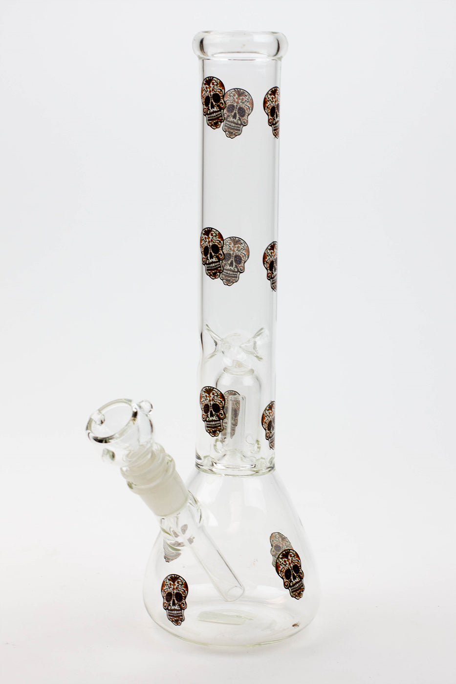 11.5" single dome percolator glass water bong