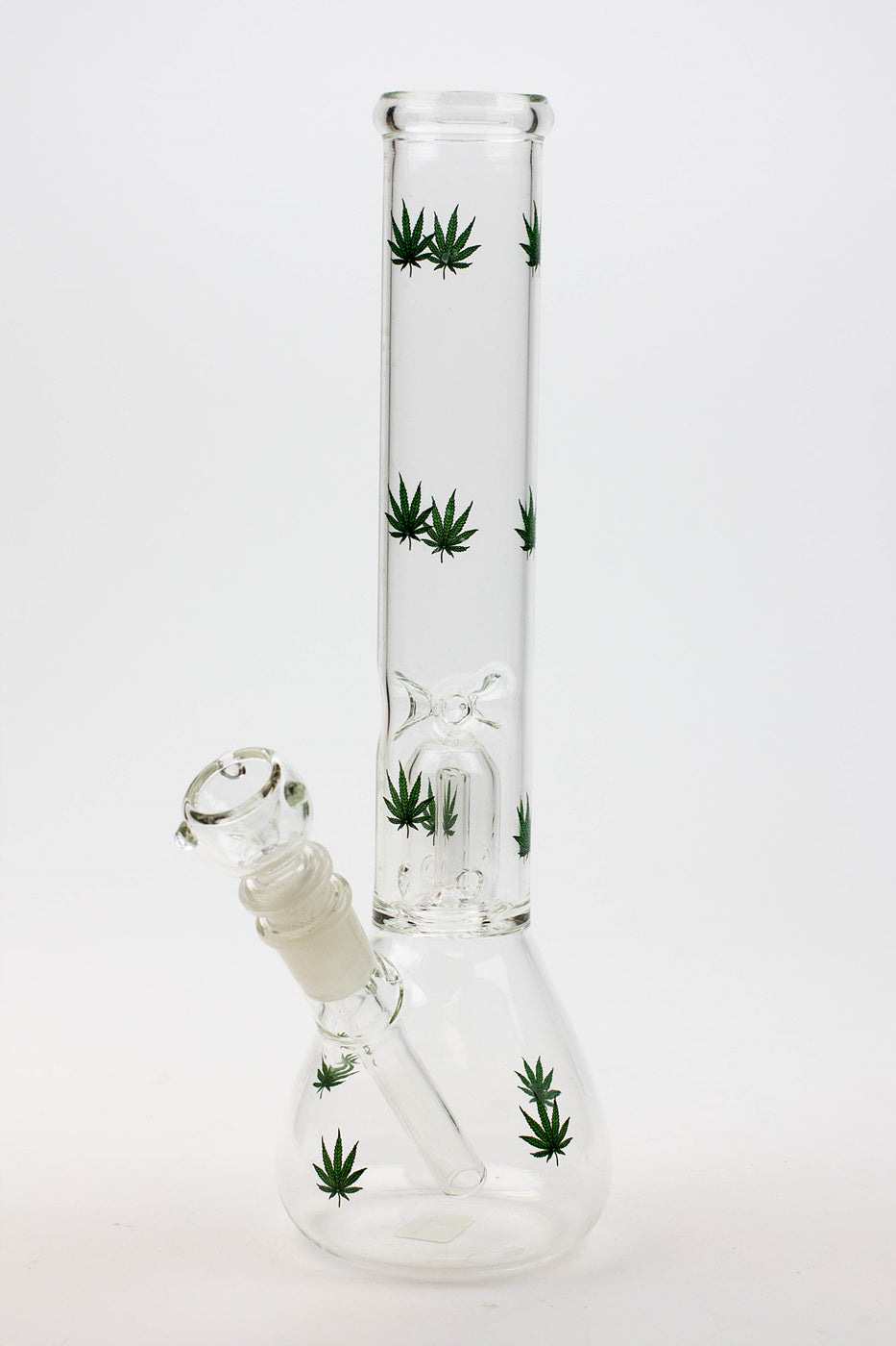 11.5" single dome percolator glass water bong