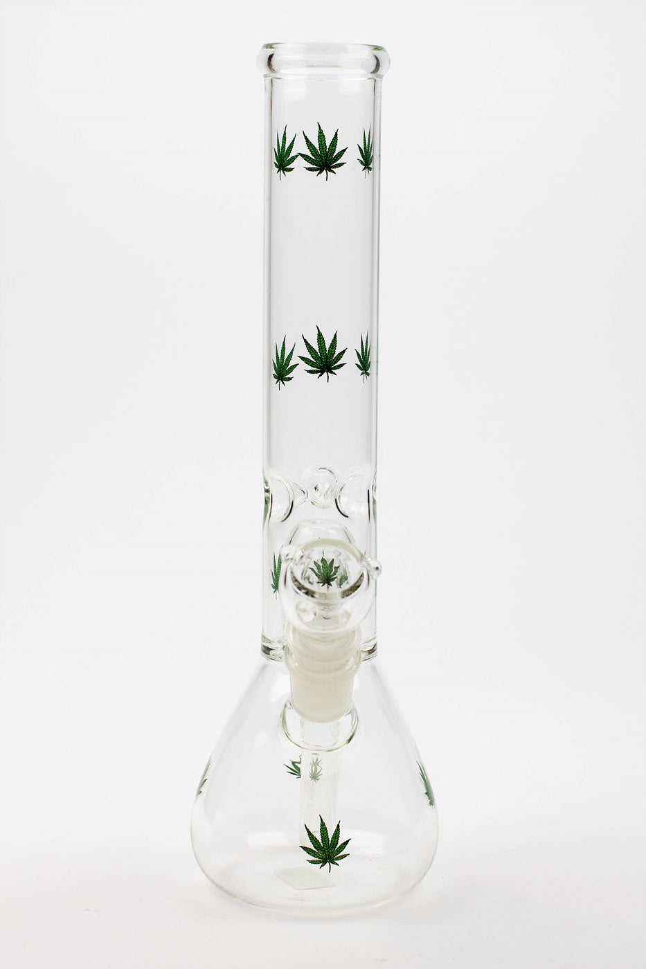 11.5" single dome percolator glass water bong