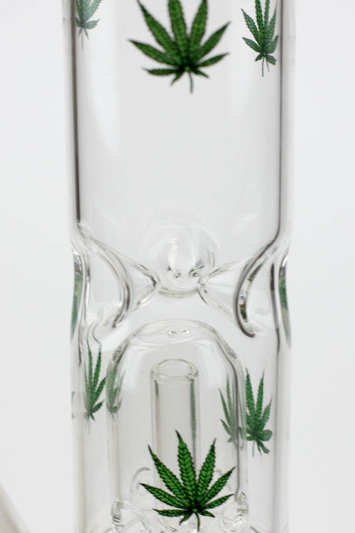 11.5" single dome percolator glass water bong
